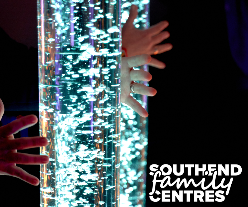 light up bubble tube sensory toy